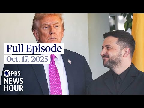PBS News Hour full episode, Oct. 17, 2025