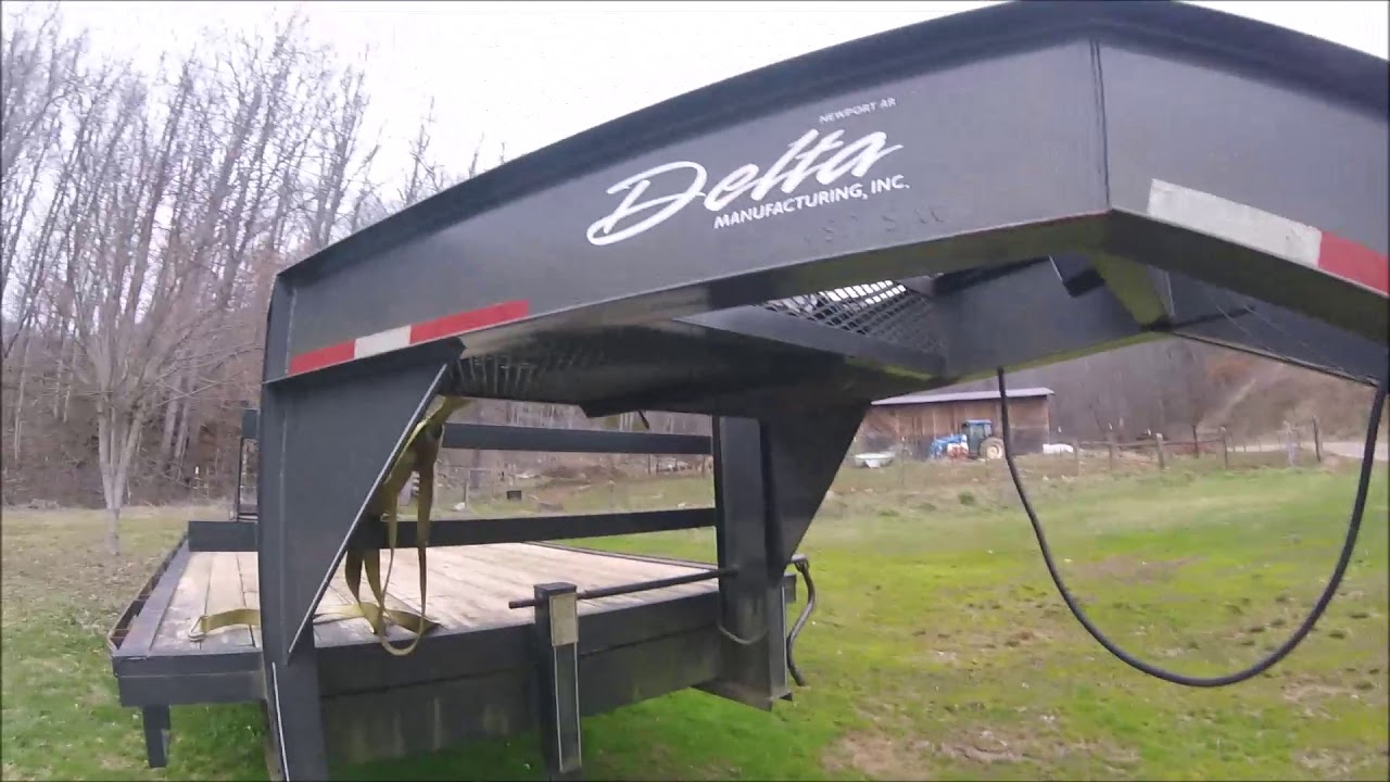 Delta Flatbed Goose-neck Trailer