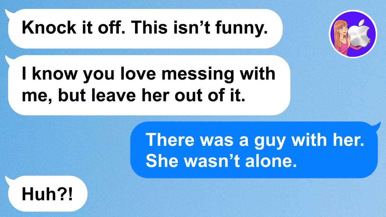 【Apple】GF cancels our date because she's sick, but my friend catches her out with someone else.