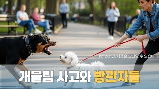 개물림 사고와 방관자들