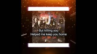 Motley Crue - You&#39;re All I Need (lyric video)