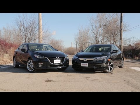 2016 Mazda3 vs 2016 Honda Civic