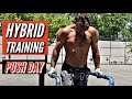 HYBRID PUSH WORKOUT | Combining WEIGHTS & CALISTHENICS for MUSCLE MASS & AESTHETICS