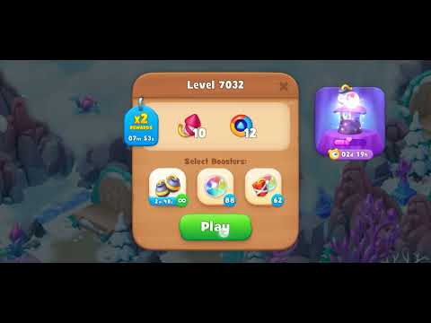 Successful Attempt - Stage 7032 - Gardenscapes