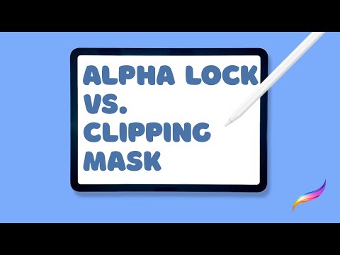 Alpha Lock vs. Clipping Mask