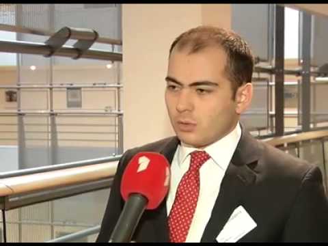 Georgian MP Giorgi Kandelaki in Euro-Parliament (2013-02-26)