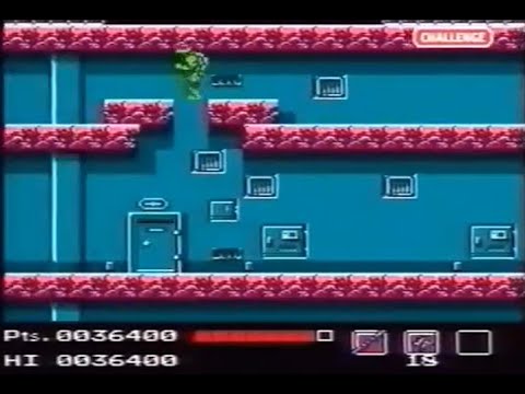 Teenage Mutant Ninja Turtles (petite astuce NES) - GamesMaster 1992 (Channel 4)