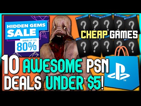 10 AWESOME PSN GAME DEALS UNDER $5 RIGHT NOW - SUPER CHEAP PS4 GAMES!