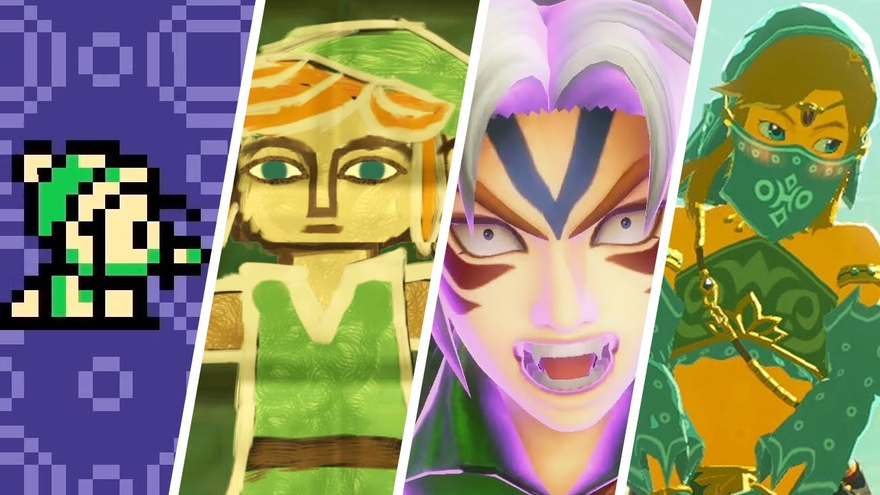 Evolution of Link Transformations in Zelda Games (1987-2021)