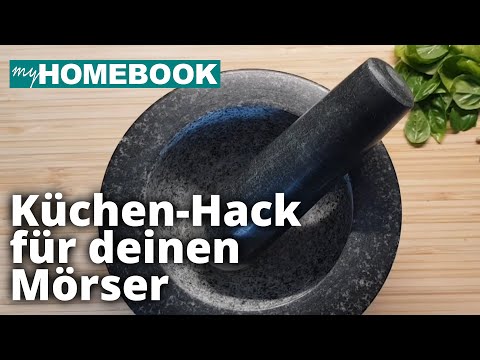 Mörser richtig verwenden – So geht's! | mySKILLS | myHOMEBOOK