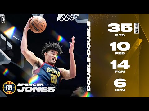 Spencer Jones Erupts With Career-High 35 points vs. Rip City Remix