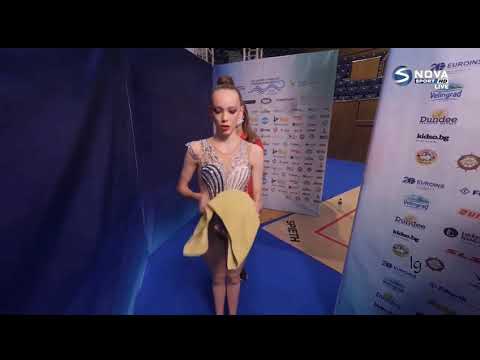 Nilgun Sarioglu Ball AA Qualifications European Championships Varna 2021