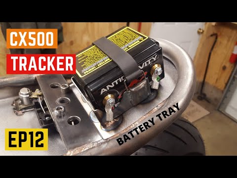 CX500 BUILD - Fabricating a Custom Tray For Lithium Ion Battery - EP12