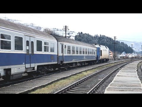 GM 922 demarează din Vișeu de Jos cu trenul R 4112-21.01.2023