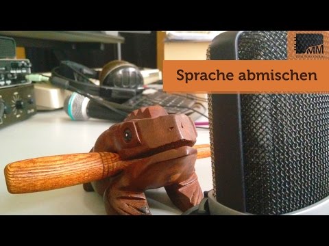 Mixing speech – Mixing recording & voice