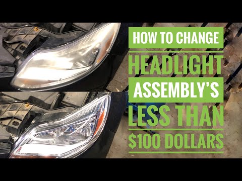 How to change headlight assembly’s for less than $100 dollars: 2012-2014 Ford Focus