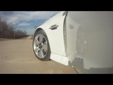 2009 PONTIAC G8 GT SLOTTED ROTORS - ACCELERATION/BRAKE TEST!