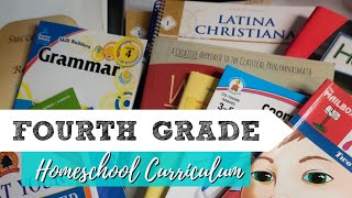 4th Grade Curriculum Picks || 2019-2020 || Large Family Homeschool