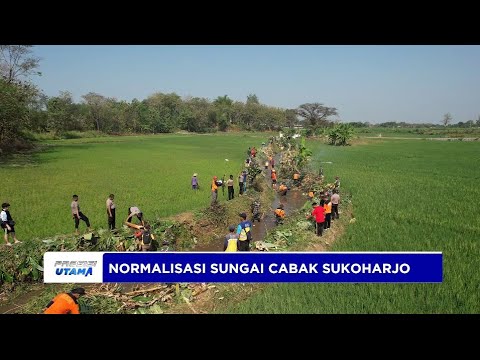NORMALISASI SUNGAI CABAK SUKOHARJO