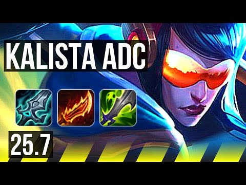 KALISTA & Maokai vs ASHE & Thresh (ADC) | 600+ games | EUW Challenger | 25.7