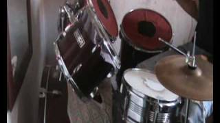 36 crazyfists - when distance is the closest reminder (cover bateria)