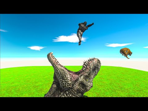 [SURVIVOR] Head Carnivore Dinosaurs VS Units - Animal Revolt Battle Simulator