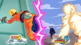 eu joguei a MISSÃO MAIS DIFÍCIL de cada NARUTO STORM! (dei rage)