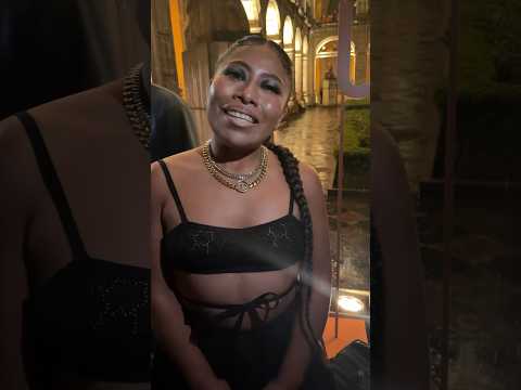 #YalitzaAparicio en la pasarela de #DiorCrucero2024