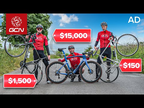 $150 Bike Vs $1,500 Bike Vs $15,000 Bike