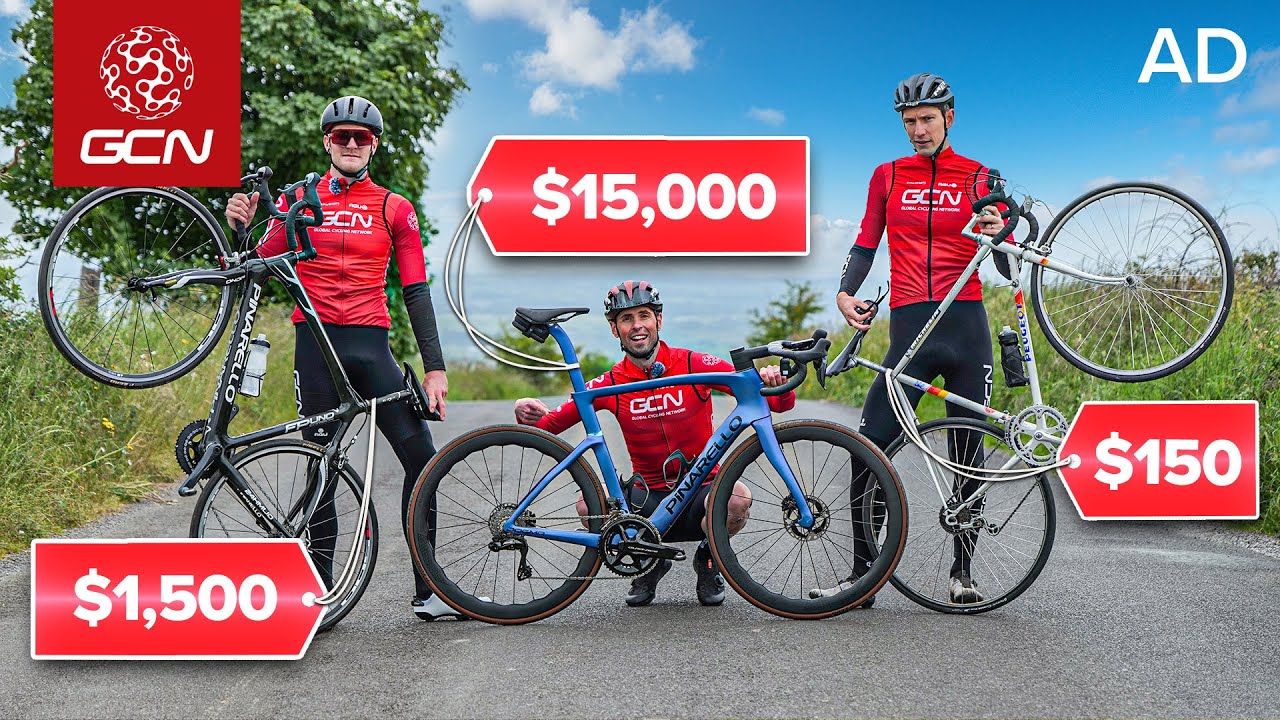 $150 Bike Vs $1,500 Bike Vs $15,000 Bike