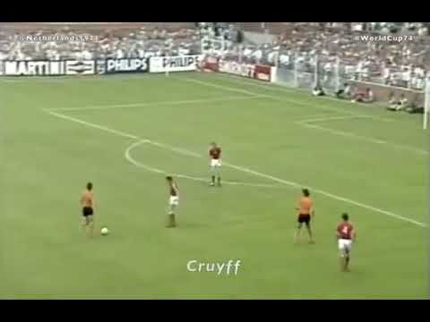 Counter attack lead by Cruyff and van Hanegem vs Bulgaria #WorldCup74