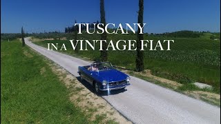 TUSCANY IN A CLASSIC VINTAGE CAR