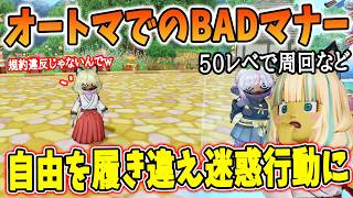 ドラクエ10 オートマでのNG行動を解説！低レベル周回や指示厨など自由を逸脱したBAD行為！