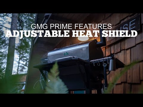 Green Mountain Grill Prime Features - Adjustable Heat Shield
