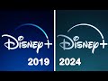 Disney Logo Comparison 2019 2024