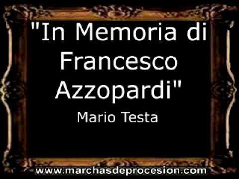 In Memoria di Francesco Azzopardi - Mario Testa [MA]