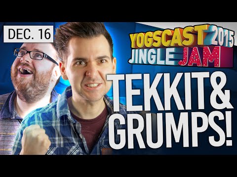 Yogscast Jingle Jam 2015 - Dec 16th! TEKKIT!