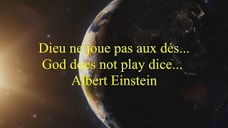Charlie #1 Dieu ne joue pas aux dés... God does not play dice... by Denis Electrique