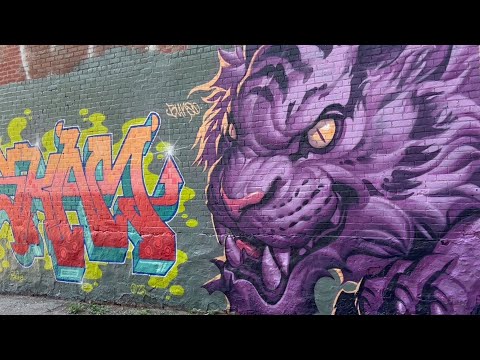 Graffiti Alley, Toronto, Ontário / Tarinta City Centre Nurikaven Street