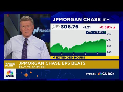JPMorgan Chase tops estimates on better-than-expected trading, investment banking results