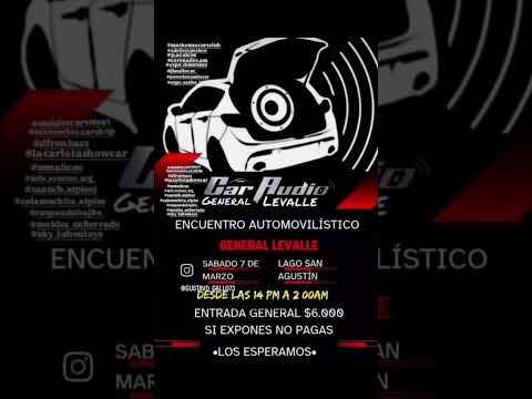 Sabado 7 de Marzo.     "Encuentro Automovilistico"   Gral. Lavalle - Cordoba