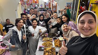 تجمع العيلة اول يوم رمضان???? قمة البهجة ❤️