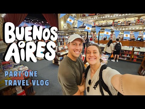 Spend the Day in Buenos Aires 🇦🇷 | First Impressions of Argentina: Walking, Eating & Exploring!