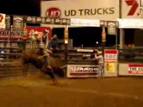 Bull riding in Rockhampton 2013.08.21.