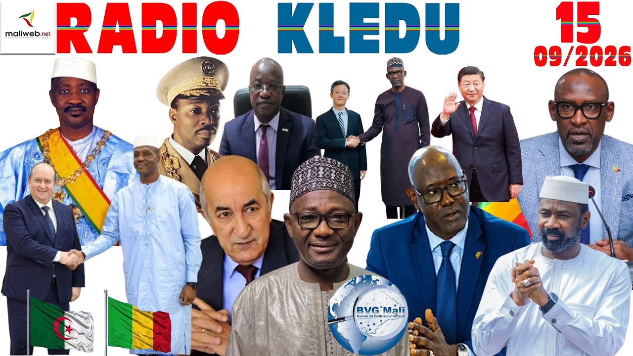 La Revue de Presse de la RADIO KLEDU du 15 Septembre 2026