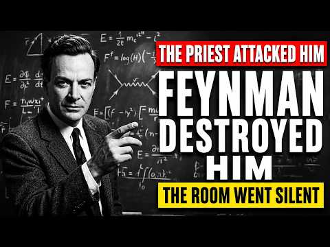 A Priest Challenged Richard Feynman About God During A Conference—His Response Shocked Everyone…