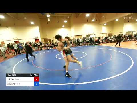 71 Kg Rnd Of 64 - Lucas Estes, Kobra Kai Training Vs Christopher Acuna, Montana Disciples Wrestlin
