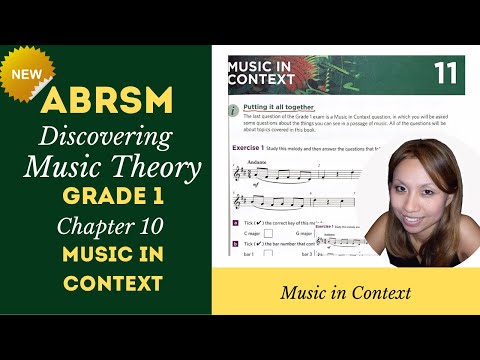 ABRSM 'Discovering Music Theory' Grade 1 Ch.11 'Music in Context' COMPLETE Walkthrough