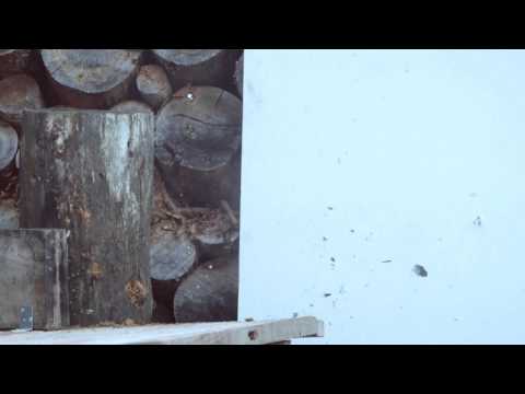 Monolit 32S   Comparative test Lead slug   3mm ricochet test