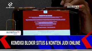 Komdigi Blokir Situs dan Konten Judi Online